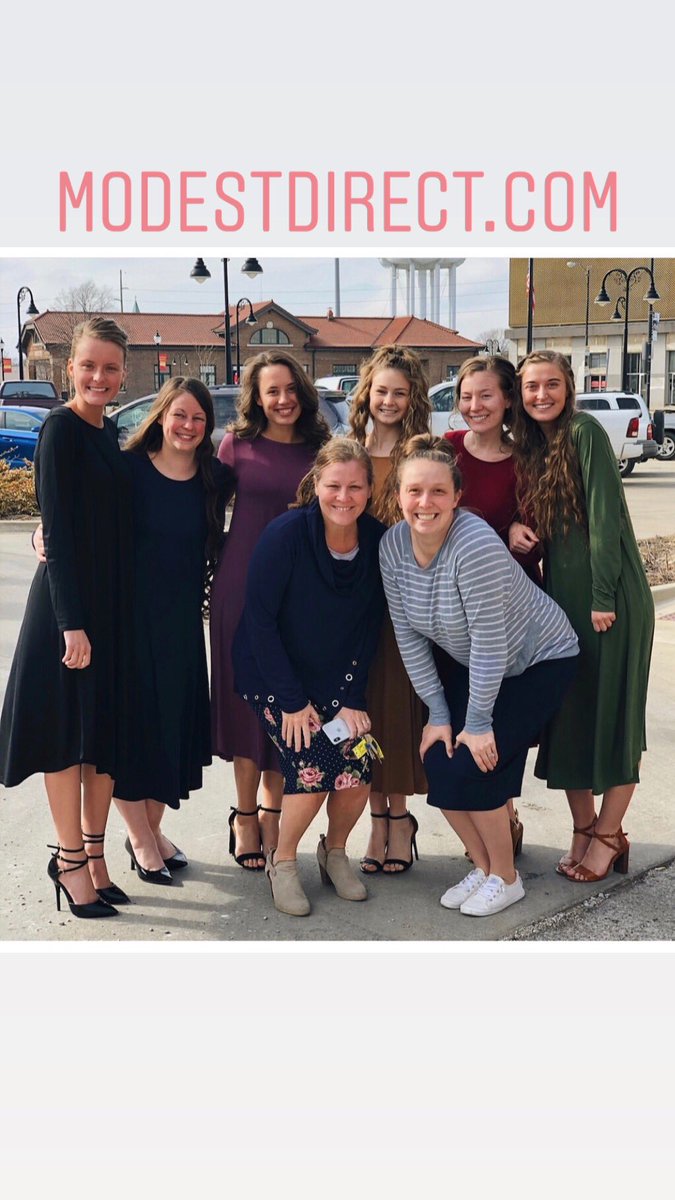 modestdirect's tweet photo. Photo shoot was a success in beautiful Illinois with these gorgeous gals‼️Owners Tiffany and Charity jumped in for some of the fun🎀📸 #spring #photography #downtown #soliddresses #modest #modestdirect #onlineboutique #affordable #stylish https://t.co/2U7Q024Iwn
