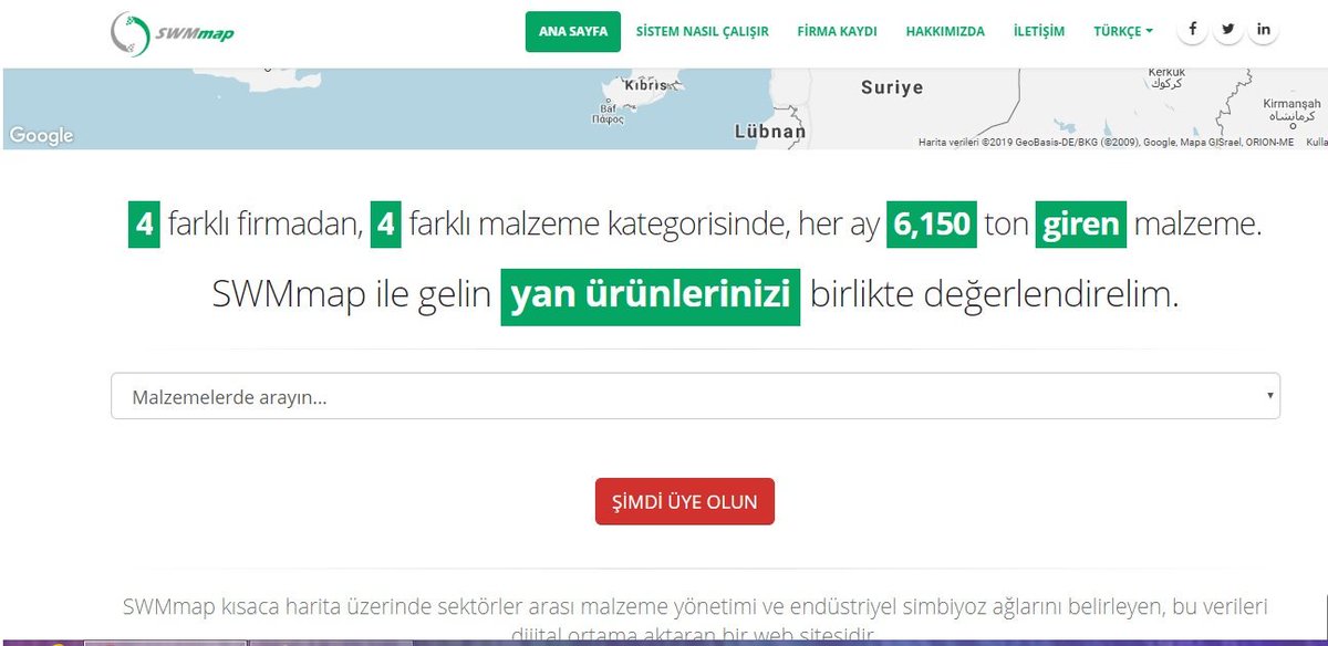 SWM_map's tweet image. Web sitemiz yenilendi, yeni web arayüzümüz ve içeriklerine göz atın. Sizde #atıklarınızı değerlendirmek ve #katmadeğerliürün elde etmek istiyorsanız #SWMmap40 platformuna üye olun.

swmmap.com, #endüstriyelsimbiyoz,#döngüselekonomi,#sıfıratık