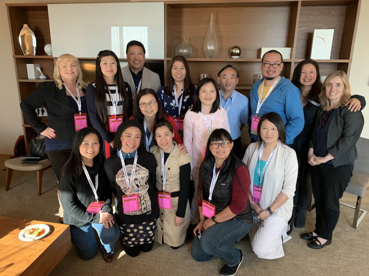 DrRenaeBryant's tweet photo. It was awesome 2 mt w/ Bao Phi 2 discuss Viet lang, Viet Dual Lang Immersion prog, common experiences &amp; our nd 4 children’s books publ in Viet. We are ready to write a letter to your publisher. Thx #CABE19 &amp; Dr. Annie Duong 4 this opp! #AUHSD #AUHSDUnlimitedYou #Vietnamese https://t.co/Ws24TphHjH