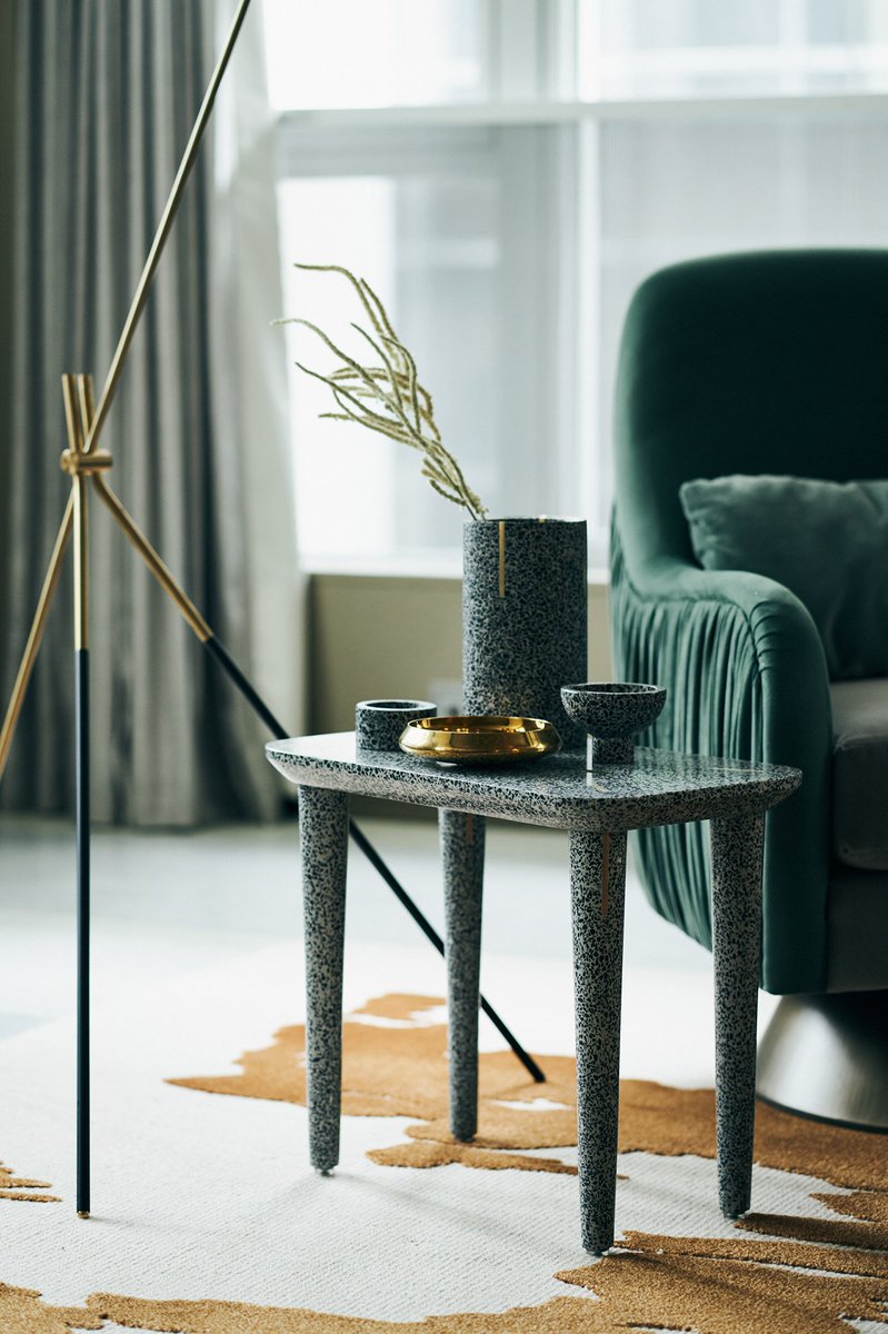MartynWhiteLDN's tweet photo. Taking a look back at the gorgeous 'FLINT' terrazzo collection or accessories by Joyce Wang Studio: https://t.co/PxxCw3iQ7q #terrazzo #homeaccessories #joycewangstudio https://t.co/bTQx4qG0IM