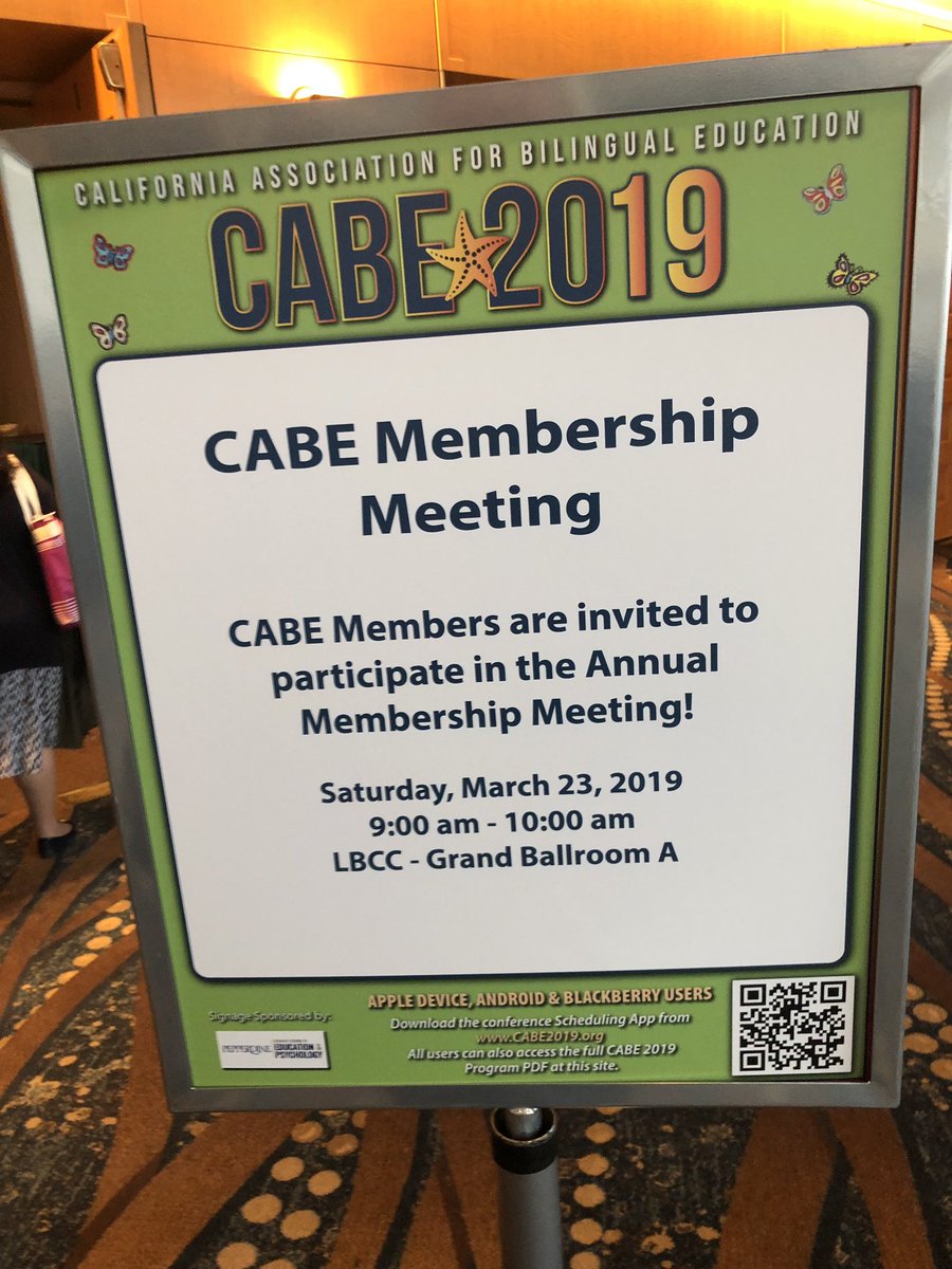 DrRenaeBryant's tweet photo. Great #CABE19 membership meeting On Saturday! It was good to see the strategic plan and exciting to see the vision for the organization. https://t.co/aw0jWFZYGT