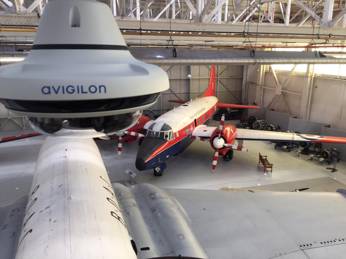 TSSL_HDCCTV's tweet photo. Another great installation by expert enginneers with @Avigilon HD Multisensor cameras at an RAF Museum #hdcctv #avigiloncameras https://t.co/DL32pVdN6B