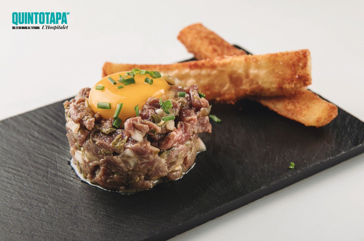 💥 Aún estáis a tiempo de probar nuestra tapa del #QuintotapaLH! Quién se resiste a un delicioso #steaktartar? 😉