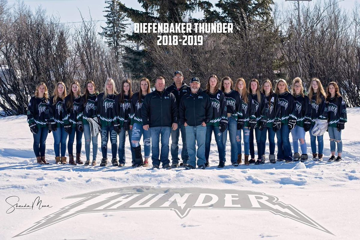 Best of luck to the <a href="/DThunderHockey/">Diefenbaker Thunder</a> as they take on the Wood River Ice Cats in the SFHL Midget A Provincial tonight in Lafleche! Best of 3 comes down to tonight! #herecomesthethunder #canyouhearit