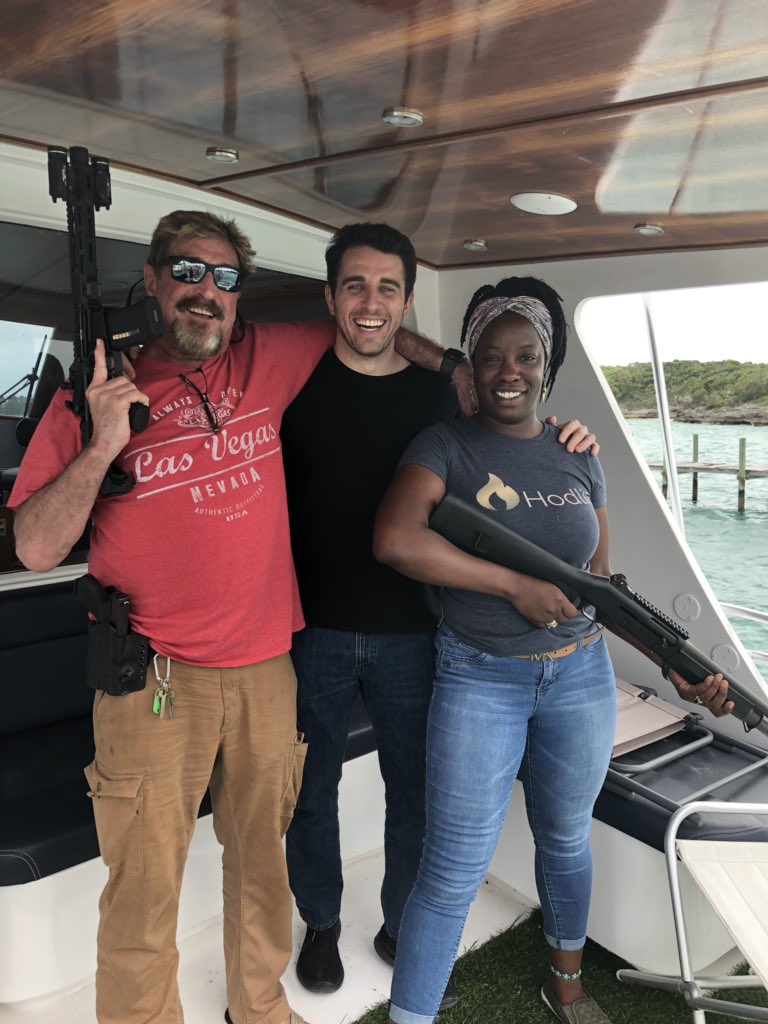 APompliano's tweet photo. Absolute 🔥🔥🔥 dropping on Wednesday with @officialmcafee &amp; @theemrsmcafee for the podcast.

Subscribe here: https://t.co/PIq76dTkeS https://t.co/lV91BJ5QPO