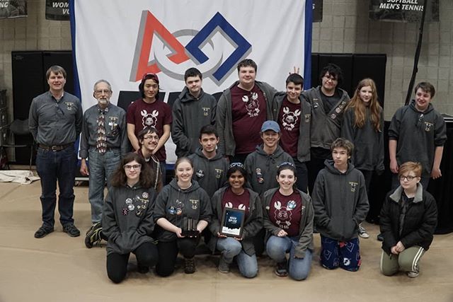 Congrats to Team  #frc3146 on winning the Team Spirit Award! #omgrobots #WeAreNE