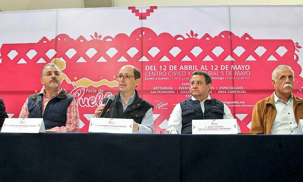 La #FeriaDePuebla contará con 472 expositores, más de 65 juegos mecánicos, zona lúdica, pabellón de #Puebla, zona ganadera, foro artístico, villa artesanal y zona de comida.

Nuestra feria 2019 #SeViveIntensamente