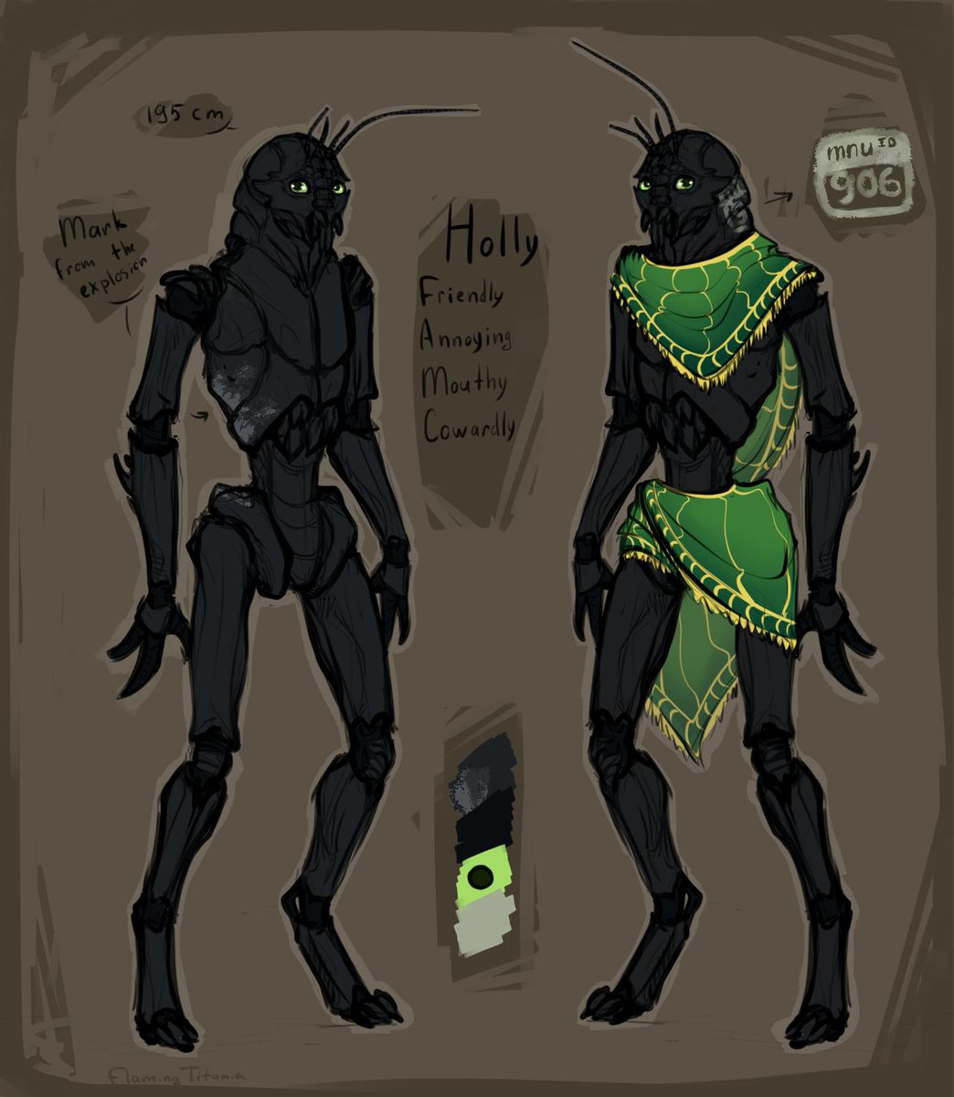 My fan OC to movie "District 9".
Holly.