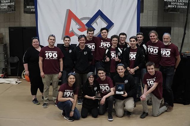 Congrats to Team #frc190 on winning the Industrial Design Award! #omgrobots #WeAreNE