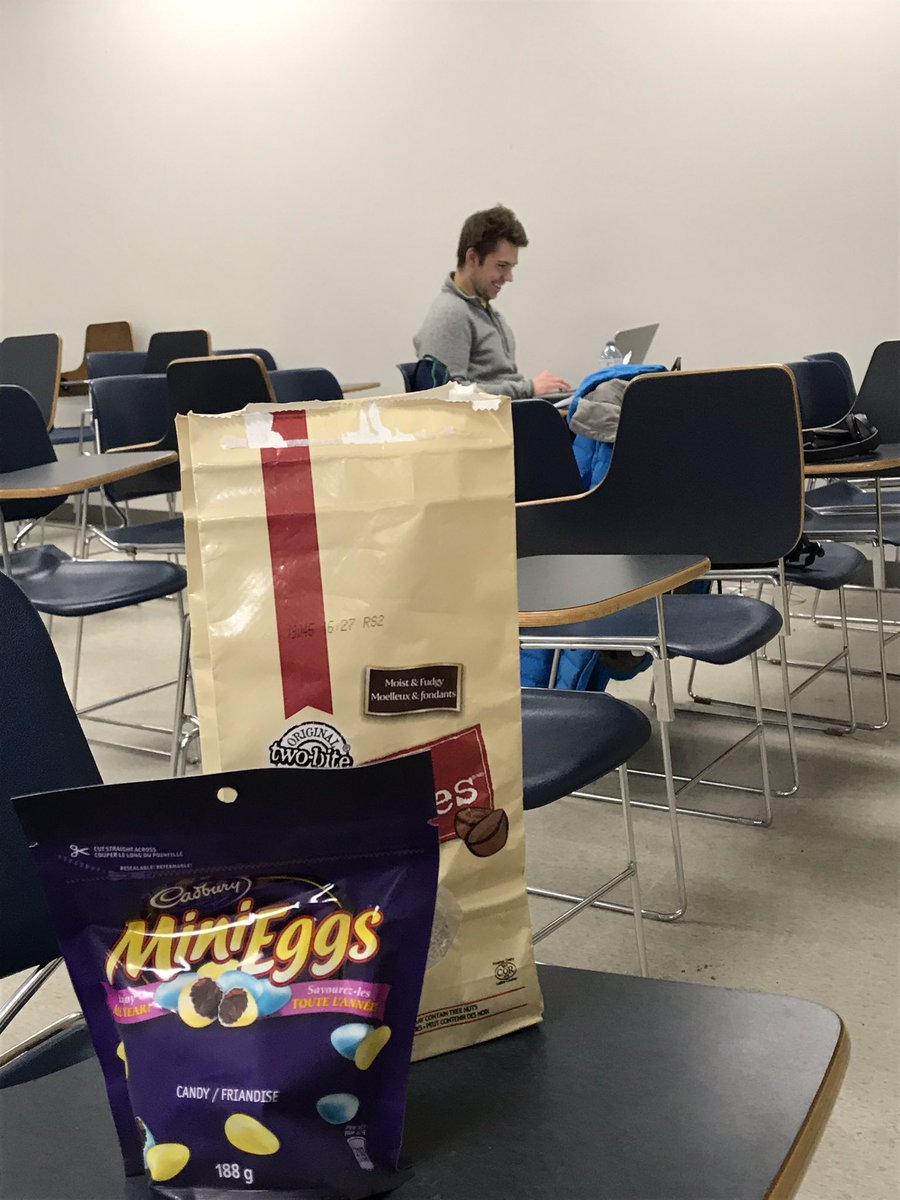 Team15ICE2's tweet photo. Healthy snacks to combat our sick group member across the room #LazaridisICEwinter19 #healthiswealth https://t.co/jKB1cdvFOI