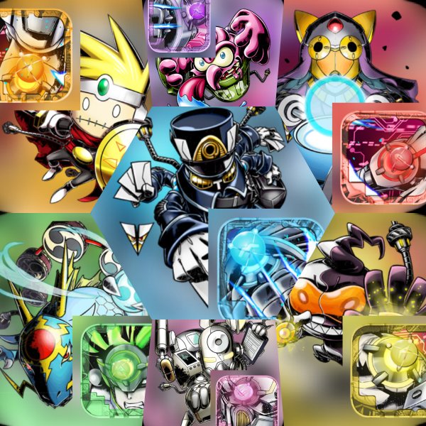 Digimon Tweets on X: The Seven Code Appmon!! Mailmon, social, code 1: M  Roperumon, game, code 2: I Gomimon, toll, code 3: N Tellermon,  entertainment, code 4: E Copipemon, system, code 5