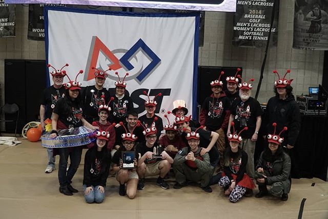 Congrats to Team  #frc4048 on winning the Innovation in Control Award! #omgrobots #WeAreNE