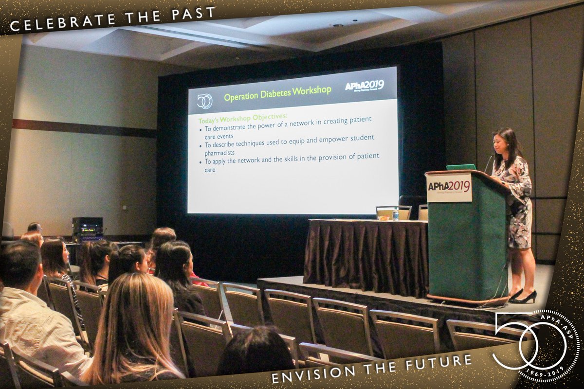 APhA-ASP #OperationDiabetes Chairs gathered together this morning from all over the United States to collaborate and share ideas on how to make significant changes in their hometowns through outreach events as student pharmacists! #RiteAid