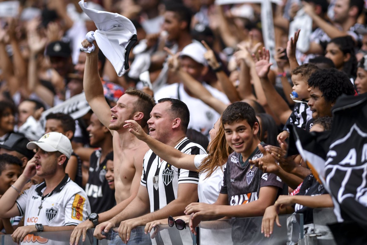 Mineirao's tweet photo. Fim de primeiro tempo: @Atletico 1x0 @tupynambas_fc #CAMxTUPY https://t.co/ec9p2gaSFR