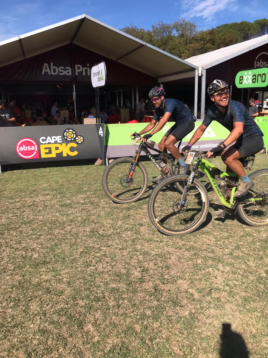 Team HeroTel has done it at the Cape Epic! Well done to Francois &amp; Johan, you make us all proud! #CapeEpic #HeroTel