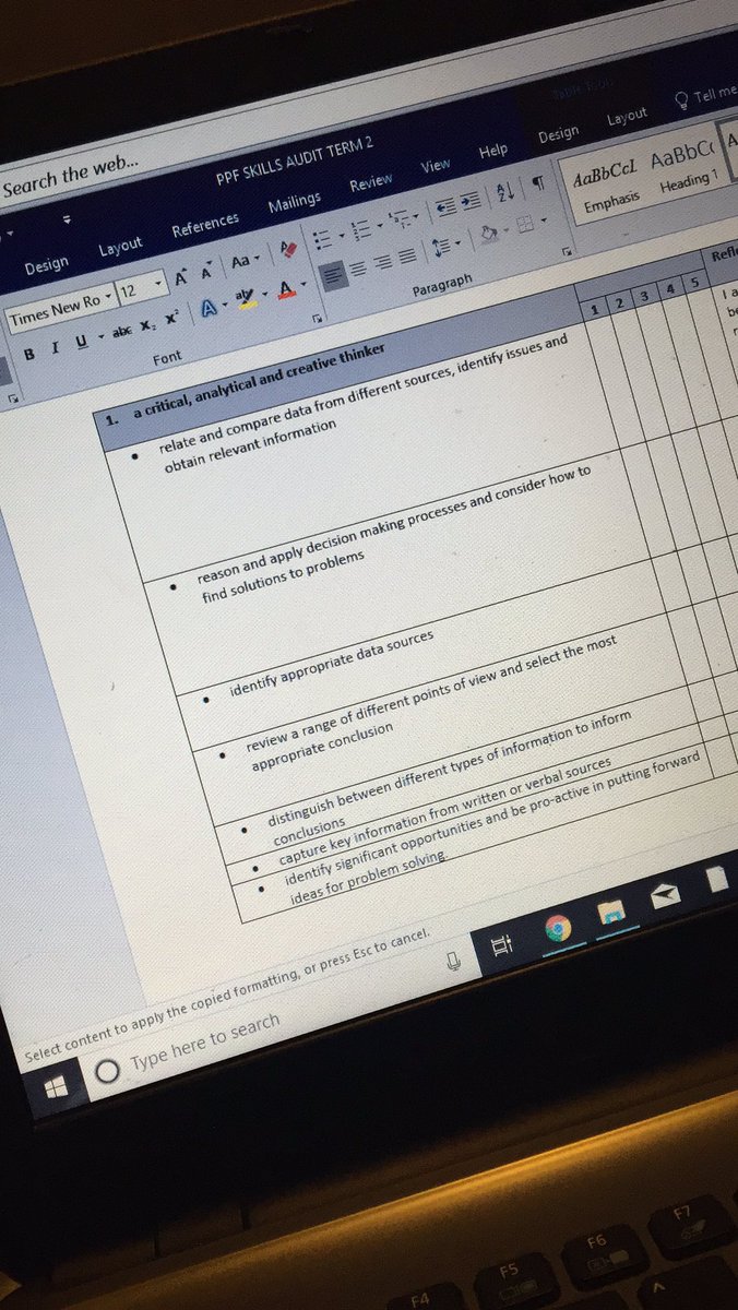 MissNahar97's tweet photo. Never have I ever had to fill out the most longest skills audit ever! https://t.co/mPs2fnFVXE