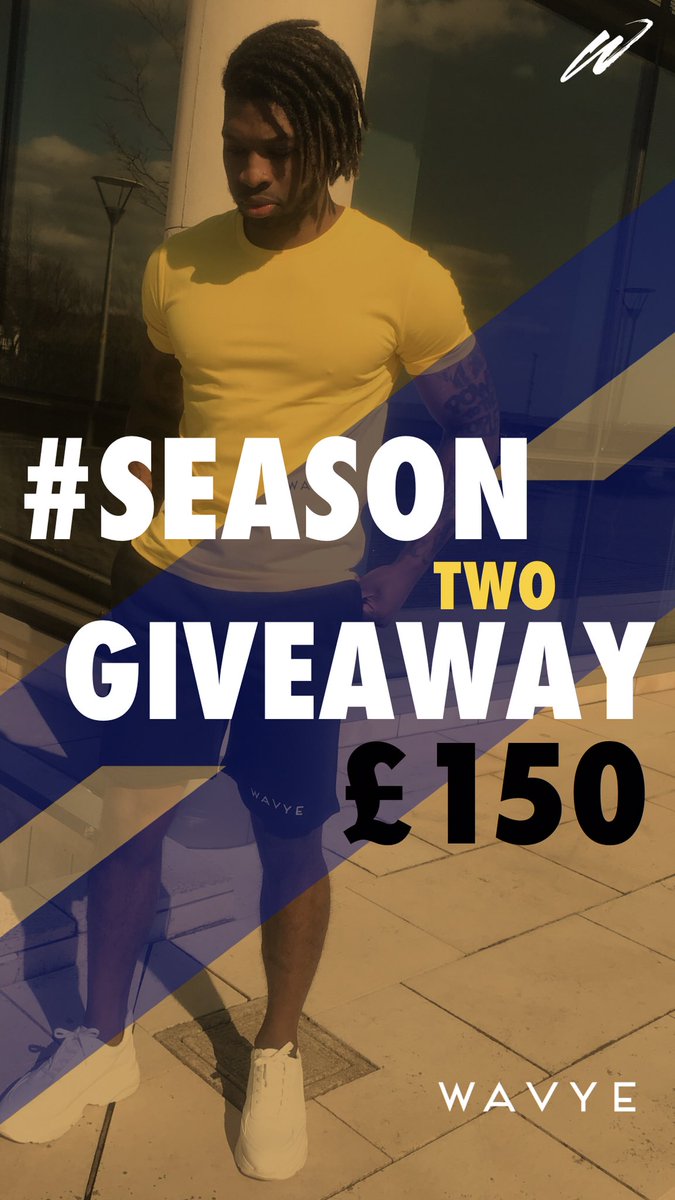 #SEASON2 GIVEAWAY 

£150 VOUCHER 

RT TO ENTER ✔️
FOLLOW 👉 <a href="/Wavye_official/">#WAVYE</a> 

Winner picked 7pm Friday