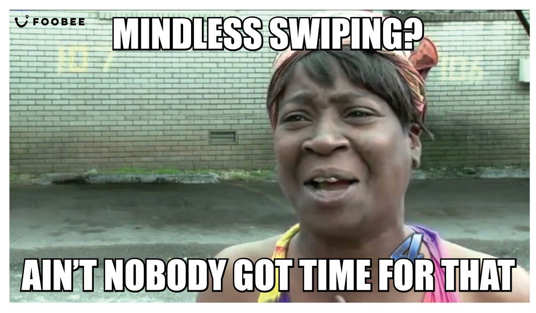 Say goodbye to mindless swiping! Foobee gives you more than just a pretty picture to judge. See what people like with our unique cravings feature! Download and start craving today! onelink.to/foobee