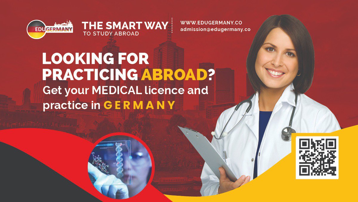 EduGermanyAsia's tweet photo. Demand  for Physicians rising continuously. Are you looking for an opportunity to start practicing in Germany. Study Medical PG in Germany. Get to know more https://t.co/U2PS9bYLrI

#Germany #Medical #EduGermany #Bahrain #Doctors #medicaljobs https://t.co/bPSCTKK4On