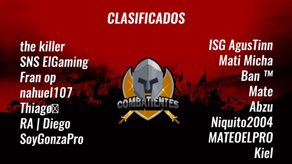 CopaCombatientes tweet media