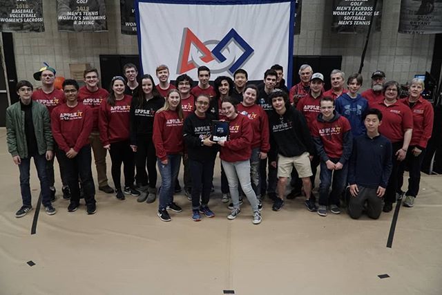 Congrats to Team #frc2067 on winning the Engineering Inspiration Award! #omgrobots #WeAreNE