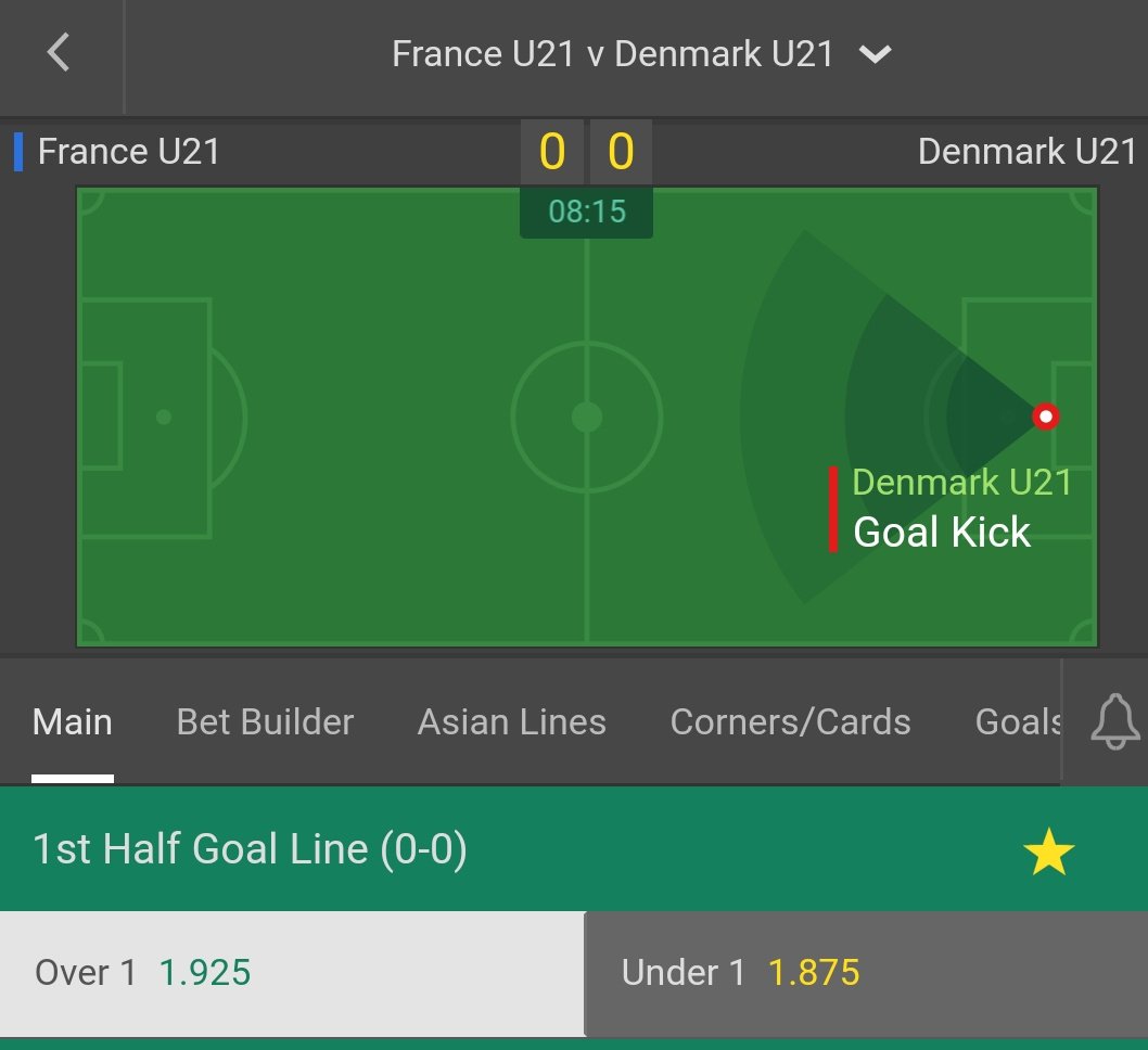 Inplay bet