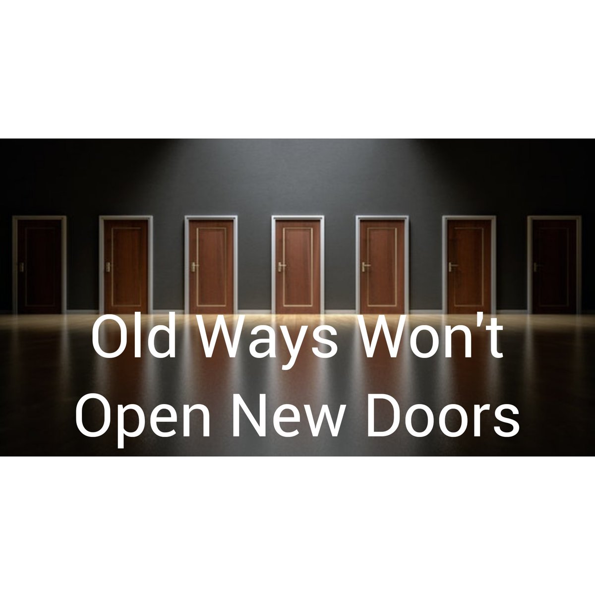 JJsimsdesign's tweet photo. Old Ways won't open new doors. You need to be willing to change, find a new way, a new path. #yesmovement2019 #hydra8 #yestosuccess https://t.co/HrF22o8Otv