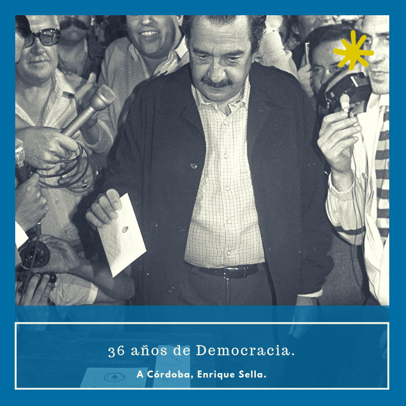 SellaEnrique's tweet photo. La democracia nos permite que los cordobeses podamos elegir la transformación de la provincia.
#24DeMarzo #BuenDomingo #NuncaMas https://t.co/3dszaOXnKe