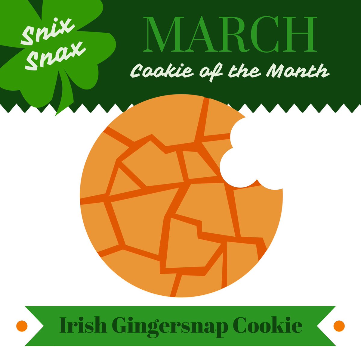 SXURHA's tweet photo. Speaking of upcoming events, SNIX SNAX IS THIS TUESDAY! 🤩 Come and get this month’s Cookie of the Month (COTM): a tasty Irish Gingersnap cookie! Don’t forget to send your orders starting at 8 PM. Each order gets your hall 5 BOB POINTS! 🤩
🍪🧁👩🏻🍳
#SXURHA #BOBEvent #SnixSnax https://t.co/fotIYWJEYq