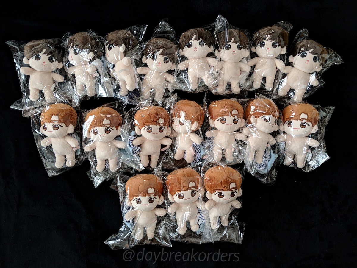 daybreakorders's tweet photo. π Batch #9 - Daehwi and Jinyoung 15cm Dolls
Thank you @hwibae15 for allowing me to take over the GO and for making these cute babies! The dolls have arrived safely~
#dbarrival https://t.co/btqHMD6y9T