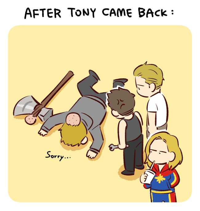 #AvengersEndgame Thor, HouseBreaker?⚡️ 