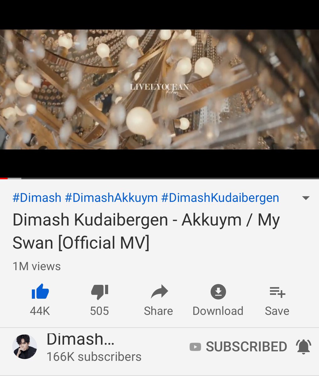 dq_venezuelaFC's tweet photo. Made it ONE MILLION VIEWS.  Bravo Dears!  Logrado UN MILLION VITAS.   Blessings to you @dimash_official @Dimash_Latinos #Dears #Dimashoneandonly https://t.co/LWpQmIQ5jL
