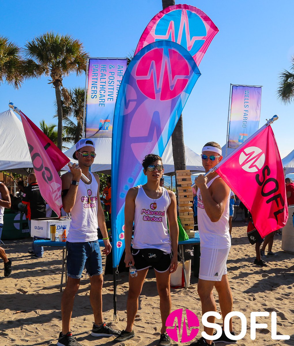 ImpulseSoFL's tweet photo. #Live, #Serve, #Walk, #Pose! Saturday @impulsesofl and @ahfsouth joined hundreds of advocates for @floridaaidswalkandmusicfest  and walked Fort Lauderdale Beach to raise awareness and funds to #fightHIV. Thank you to everyone who came and those who helped donate! https://t.co/tcbOhmfhia