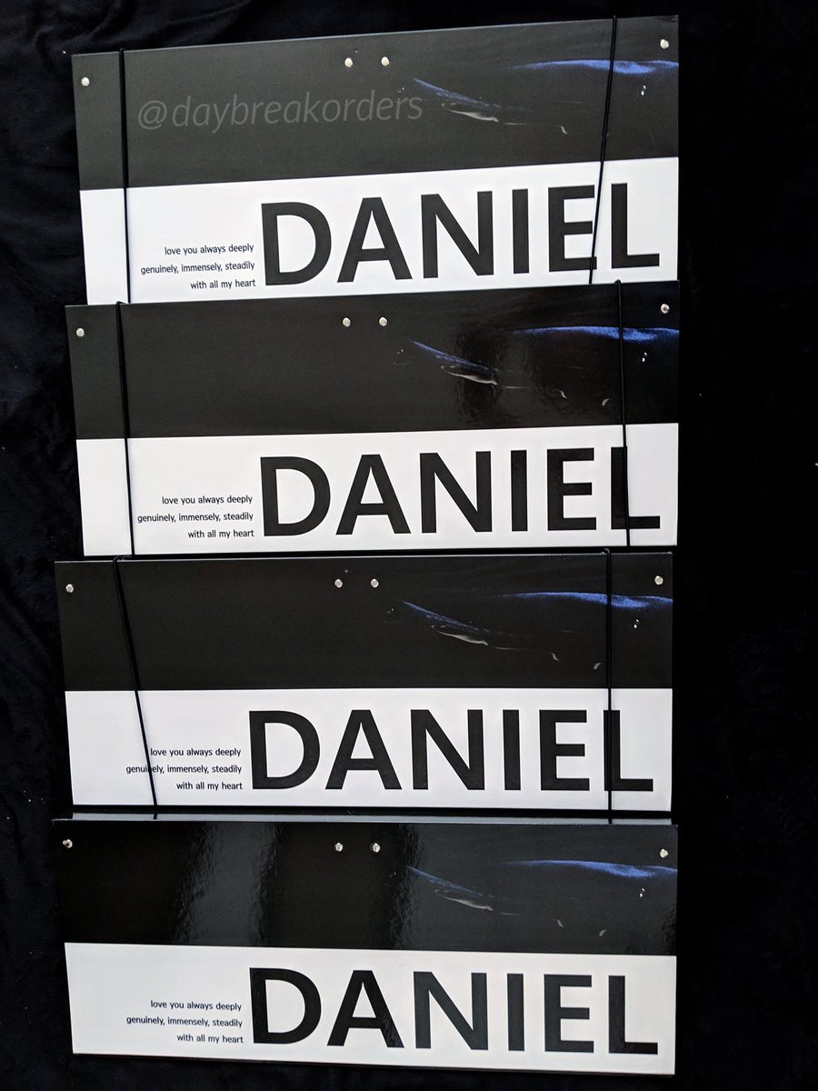 daybreakorders's tweet photo. π Batch #9 - Daniel Photocard and Slogan Binders
@chun_rye_k Thank for making these really beautiful binders~ Everything arrived safely packaged in lots of bubble wrap!
#dbarrival https://t.co/z9WhR90pd3