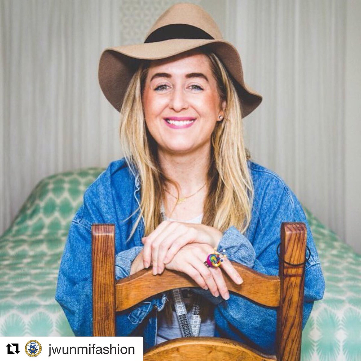 DoubleFancy's tweet photo. Thanks to Johnson &amp; Wales University for inviting #TheFullEdit to speak at their “Business of Style” event mañana. PUMPED to chat with #college #students about #sustainablefashion ♻️👗🌱 https://t.co/tfnfCuGNSZ
