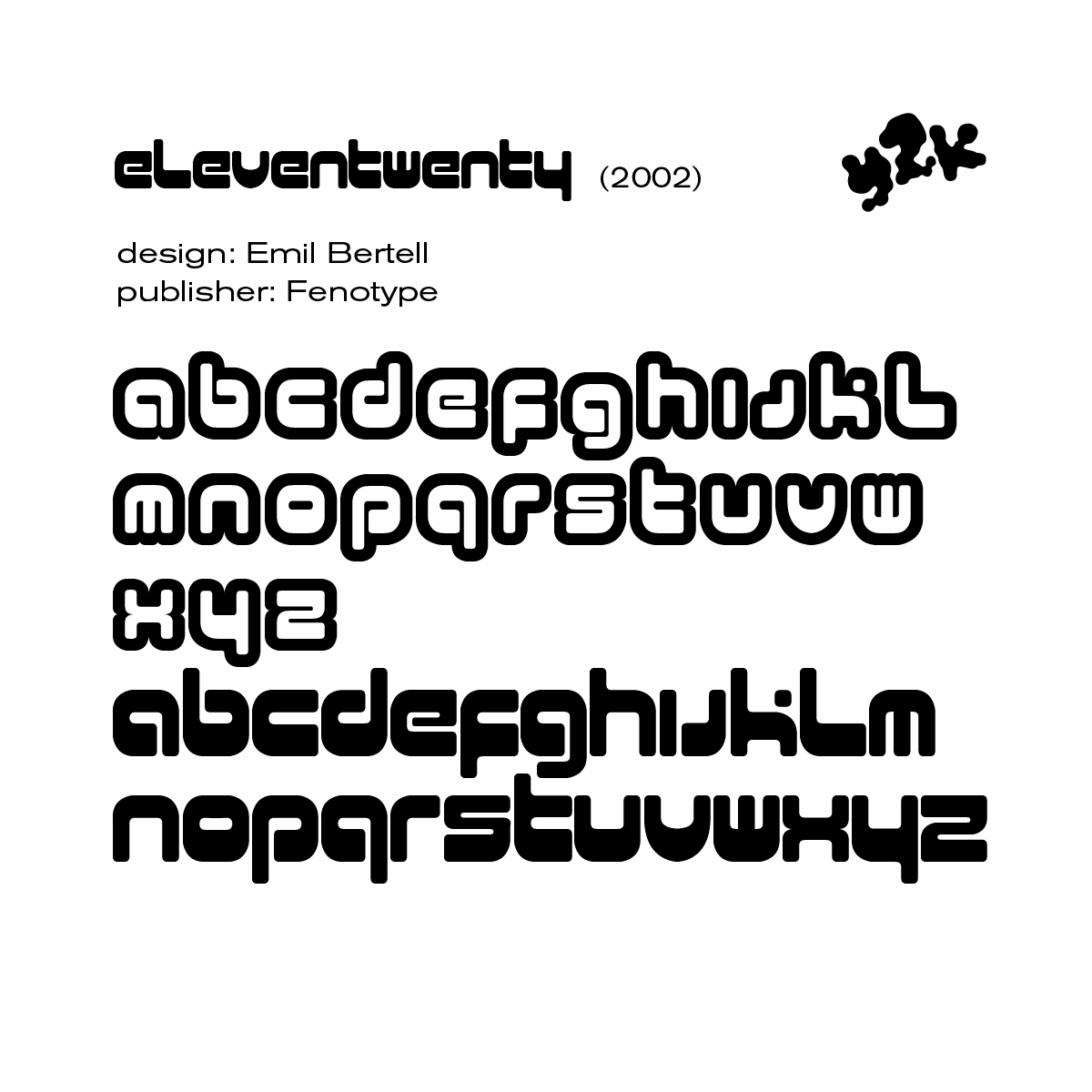 Y2K Aesthetic Institute — Y2K Font: Adrenalin Bubble Outline (Robert de