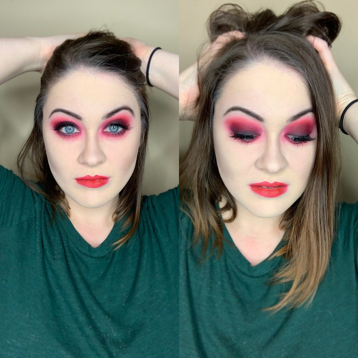 WithEnchanted's tweet photo. Love this look with the @JeffreeStar Blood Sugar palette! #makeup #mua #makeupartist #sundayfunday #JeffreeStarCosmetics https://t.co/LyDMi8vW3O