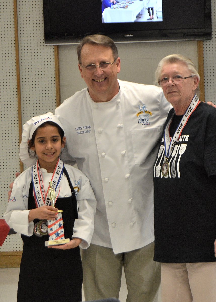 Congratulations go Out to Unique Ortiz-Sanchez for being voted Kid's Favorite for the 2019 Sodexo-NPPSD Future Chef Challenge.
<a href="/nppsd/">North Platte Public School District, Nebraska</a> <a href="/NPCodyPanthers/">Cody School</a> @missnebraska18