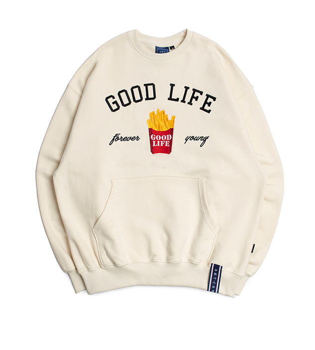 ☞ 190325 인천공항 입국 방탄소년단 뷔  
제품명 : 10th Good Life Sweat Shirt_Oatmeal 
브랜드 : 로맨틱크라운 (ROMANTIC CROWN) 
브랜드 주소 : romanticcrown.com/product/detail… … …  

#방탄소년단 #BTS #뷔 #김태형