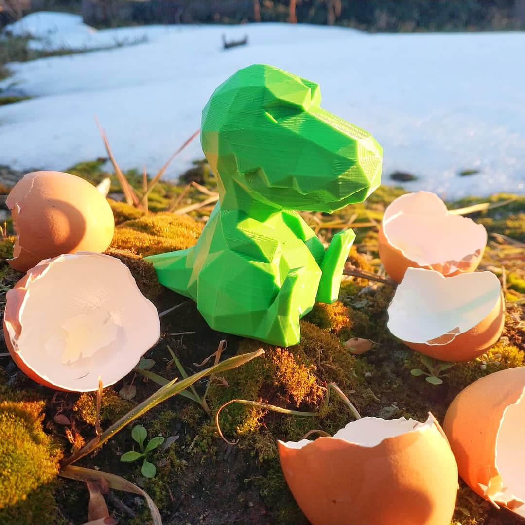 tianseoffice's tweet photo. #tianse #3dprinting #3dprinted #3dfilament #3dart #3ddesign #impression3d #stampa3d #3ddrucker #dinosaur #greenpla Super cute and beautiful dinosaur printed by makersinnovations3d (his INS) using tianse green pla. Cute as a button!😘😍😘https://t.co/4UsCqSl7ol https://t.co/ndalwJUxr9