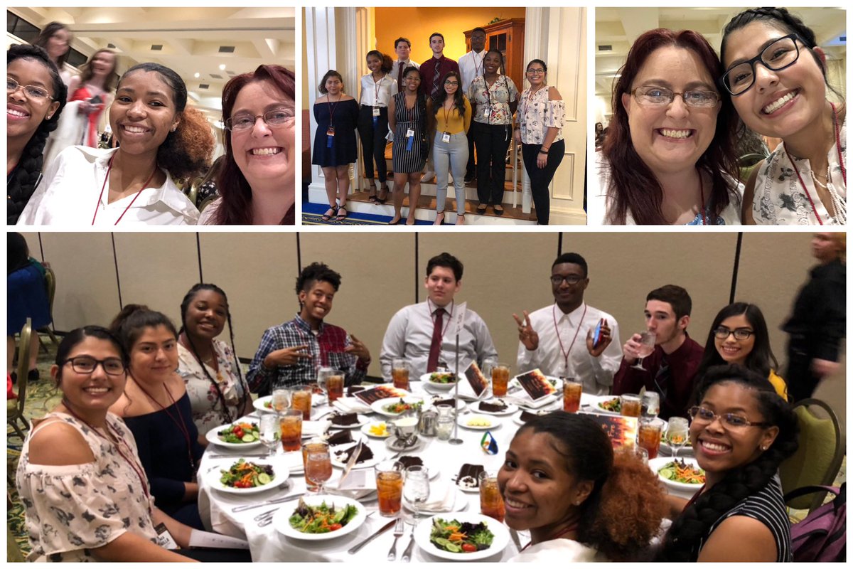 HopewellHS_SCA's tweet photo. Had a fantastic weekend at the #VSCA2019 state convention! They will rock as leaders! #hopewellmagic https://t.co/FbliDy7B25