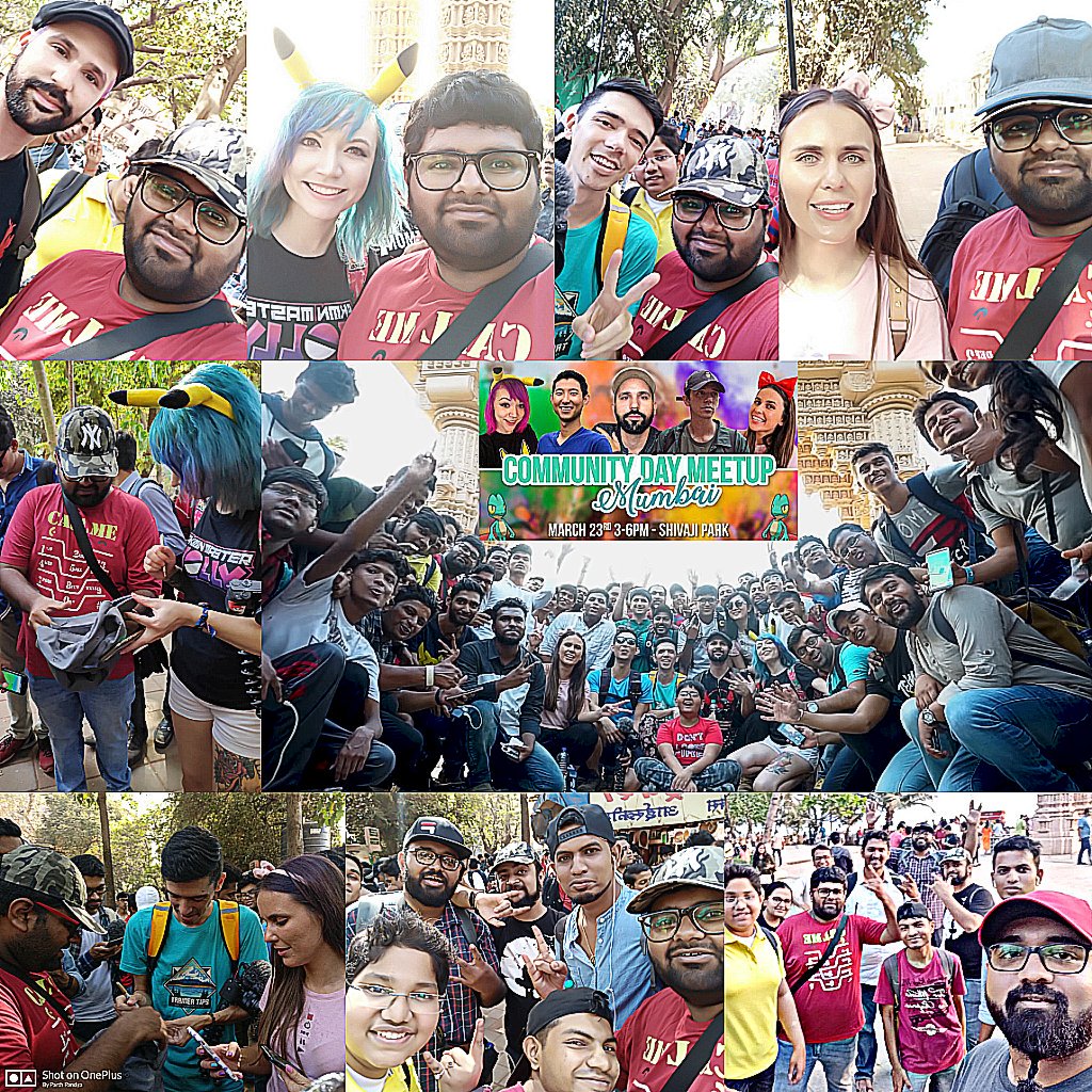 RishiSachdev95's tweet photo. I travelled from @PogoPune #Pune &amp; had The Best Community Day ever. Thanks a lot to @trnrtips @ProdigiesNation @PkmnMasterHolly @_ZoeTwoDots &amp; @pierreliupei.Do visit #India again as u'll surely have just scratched the surface &amp; have a lot more to explore.@PokemonGoApp GiveSafari. https://t.co/CnTx3gcJkR