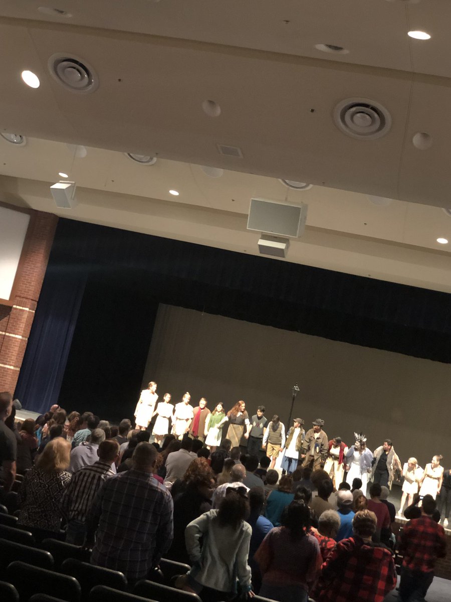 CHFArts's tweet photo. After patiently waiting for upgrades to the auditorium, the middle school one act play finally gets to do their district championship performance! An amazing turn out for a lot of amazing kids! @SpadieJacob @chmsbulldogs1 #districtchamps #breakinglegs https://t.co/So7m2CUQCO