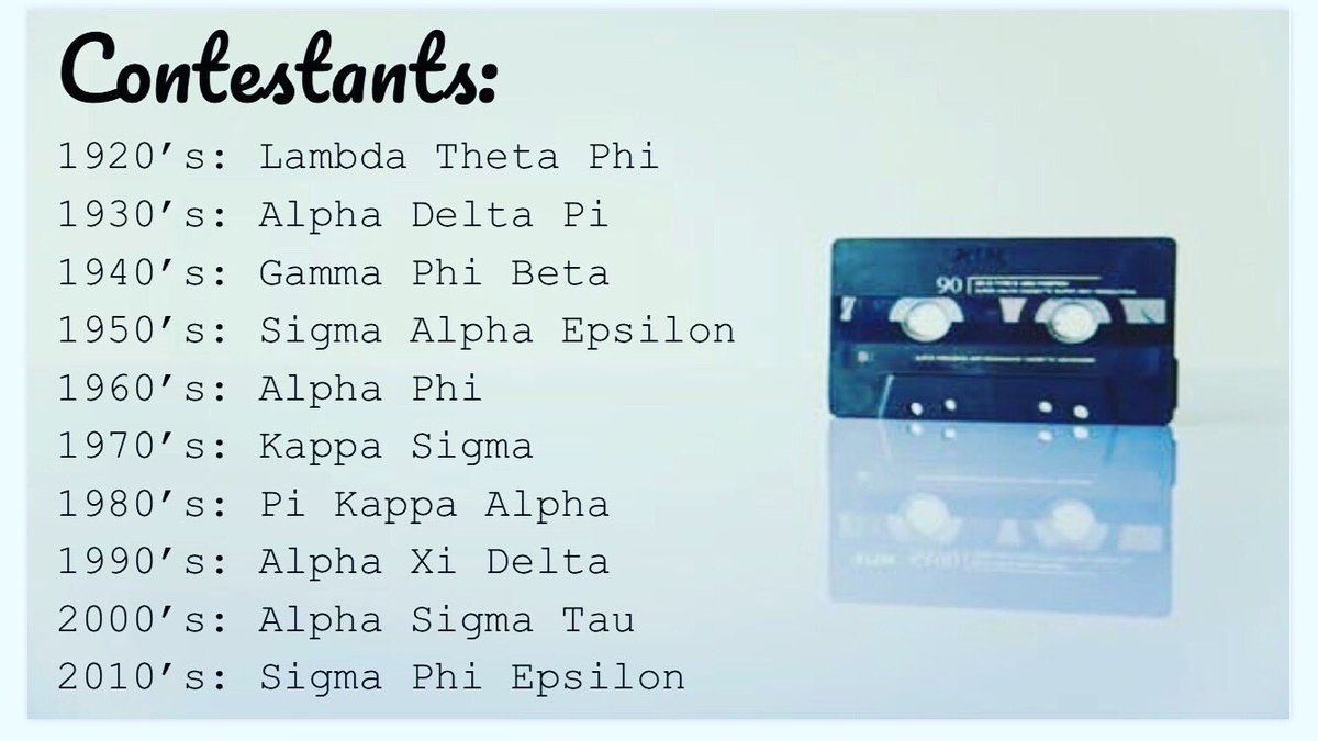 UNI Greek Week 2019 tweet media