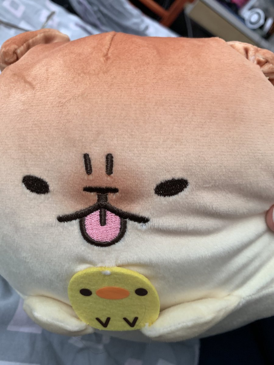 JChickenWang's tweet photo. Bought a squishy boi at #shutocon ๐ https://t.co/QgjpfyaCTb