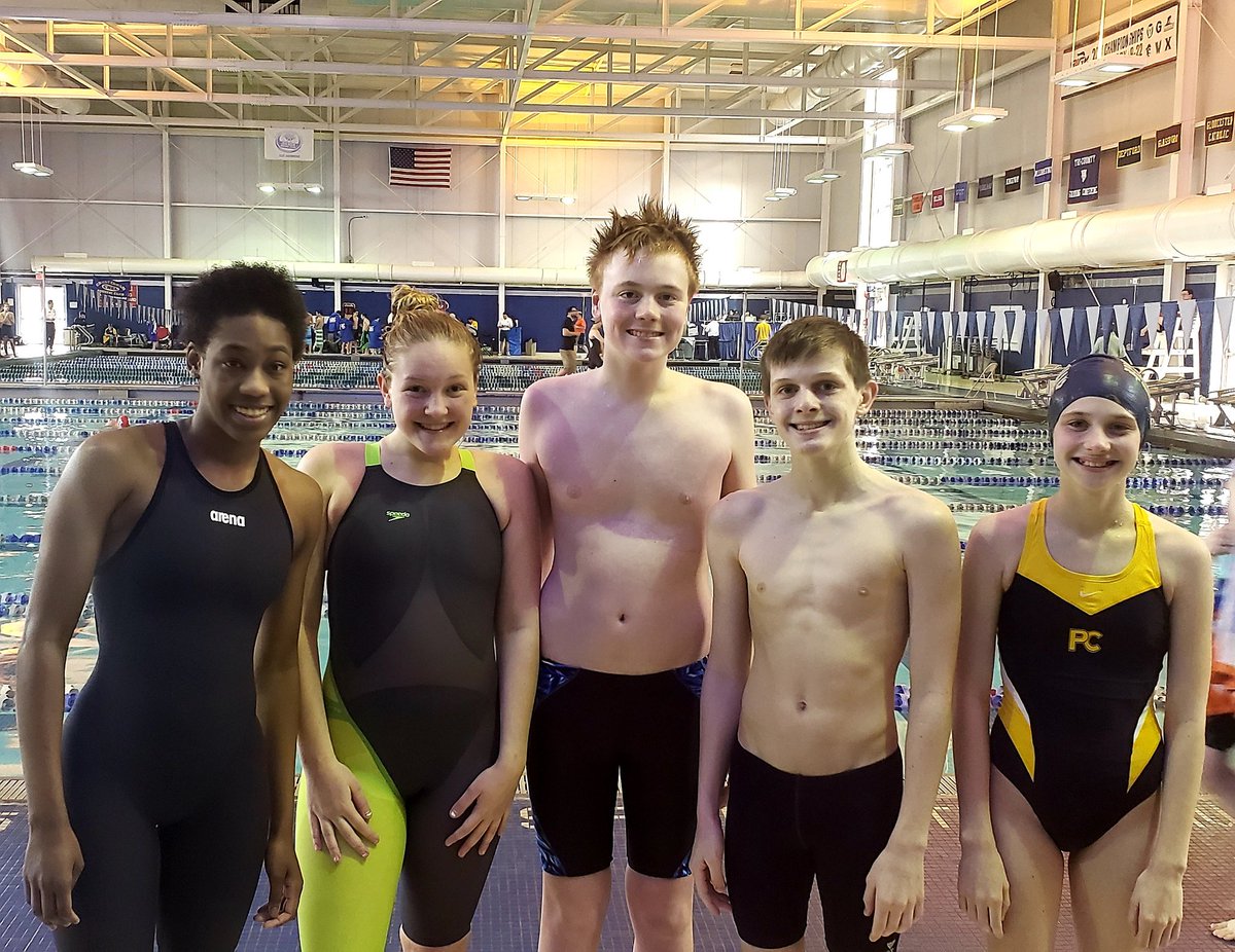 PC_CoachCrystal's tweet image. #PCAC crushing the breaststroke game this weekend at #2019silverchamps 💙💛