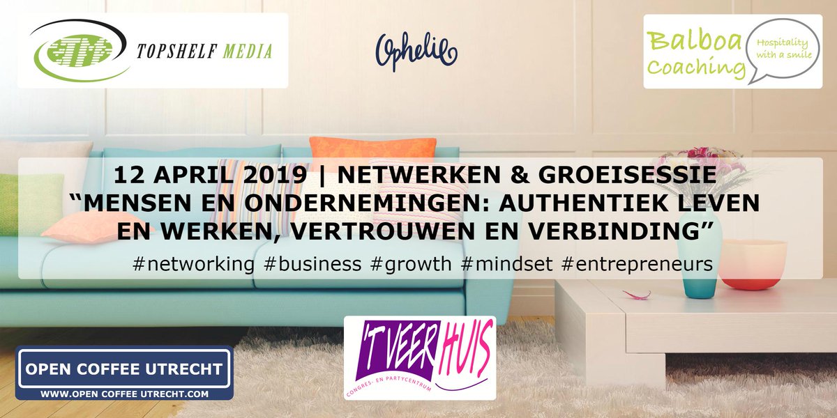 Op 12 april staat Miranda Roijakkers, zie <a href="/ImagoSalesCoach/">Miranda Roijakkers-Ophelie</a>, van MRs Unlimited &amp; Ophelie op het podium bij <a href="/OpenCoffee030/">Open Coffee Utrecht</a>.
#groeien #persoonlijkeontwikkeling #authenticiteit #vertrouwen #verbinding #ondernemen #ondernemer #business #netwerken #netwerkbijeenkomst #entrepreneur