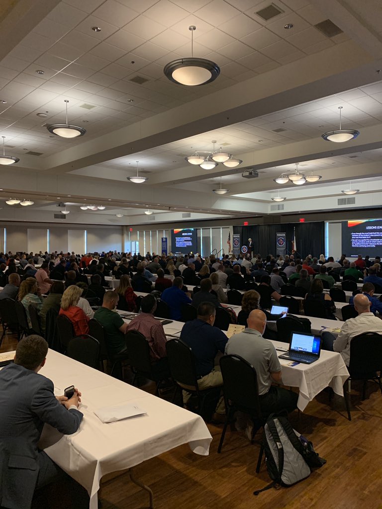 Littlejjal24's tweet image. Great turn out for our first session at THSADA Conference.  The #LawDawg updating us on the law and athletic related topics.#TAAC #THSADA