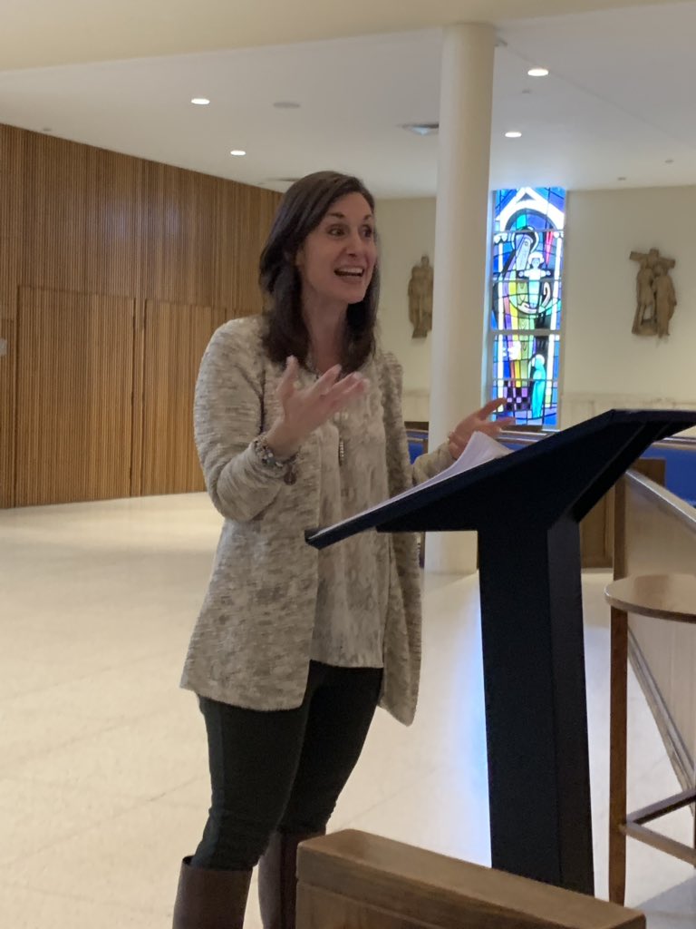 OurLourdesKY's tweet photo. Everyone was in their #SundayBest for the Women’s Speaker this afternoon! A HUGE thanks to @LauraMaryPhelps for sharing her story with the ladies of our parish. #bhlent2019 #Lent #Day19 #instaphotochallenge #knowloveservegod https://t.co/fu4GfoPsji