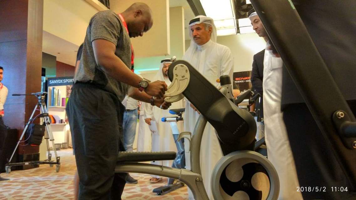 ISFexhibition's tweet photo. Be one of the first to know the launch of latest innovations in the sports and fitness sectors through live product demonstrations at ISF Middle East 2019

Register your visit today an get a chance to win AED10,000 and amazing prizes daily during the show: https://t.co/6kiyMs0BSM https://t.co/V43FY61a2Z